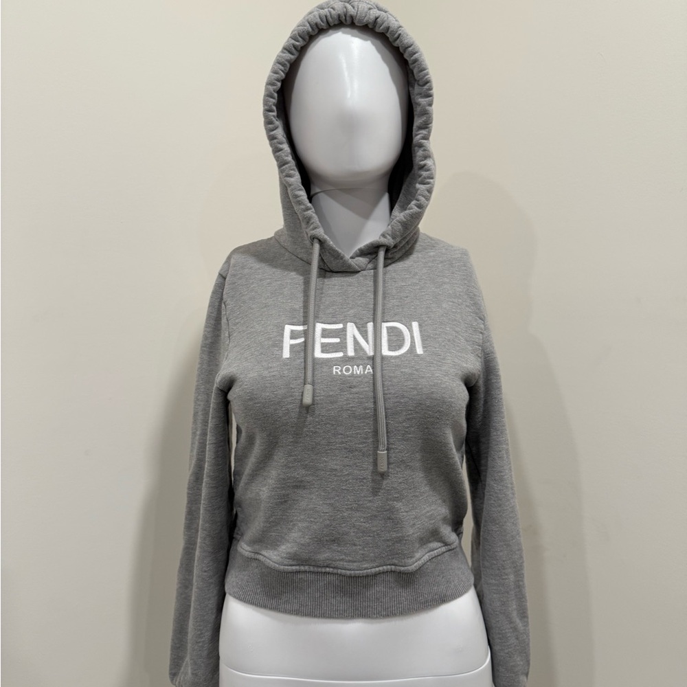 Fendi Charcoal Women's Hoodie